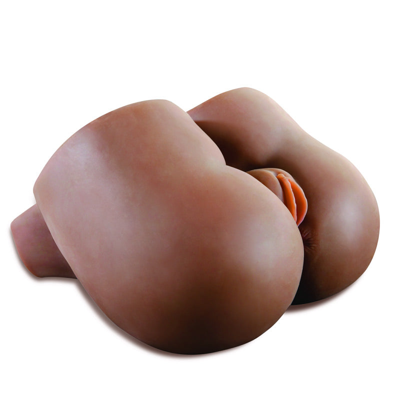 Realistic Dark Skin Torso Ass Masturbator – Mega Stroker Toy