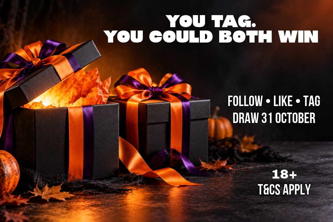 NO TRICKS. JUST TWO VERY NAUGHTY TREATS