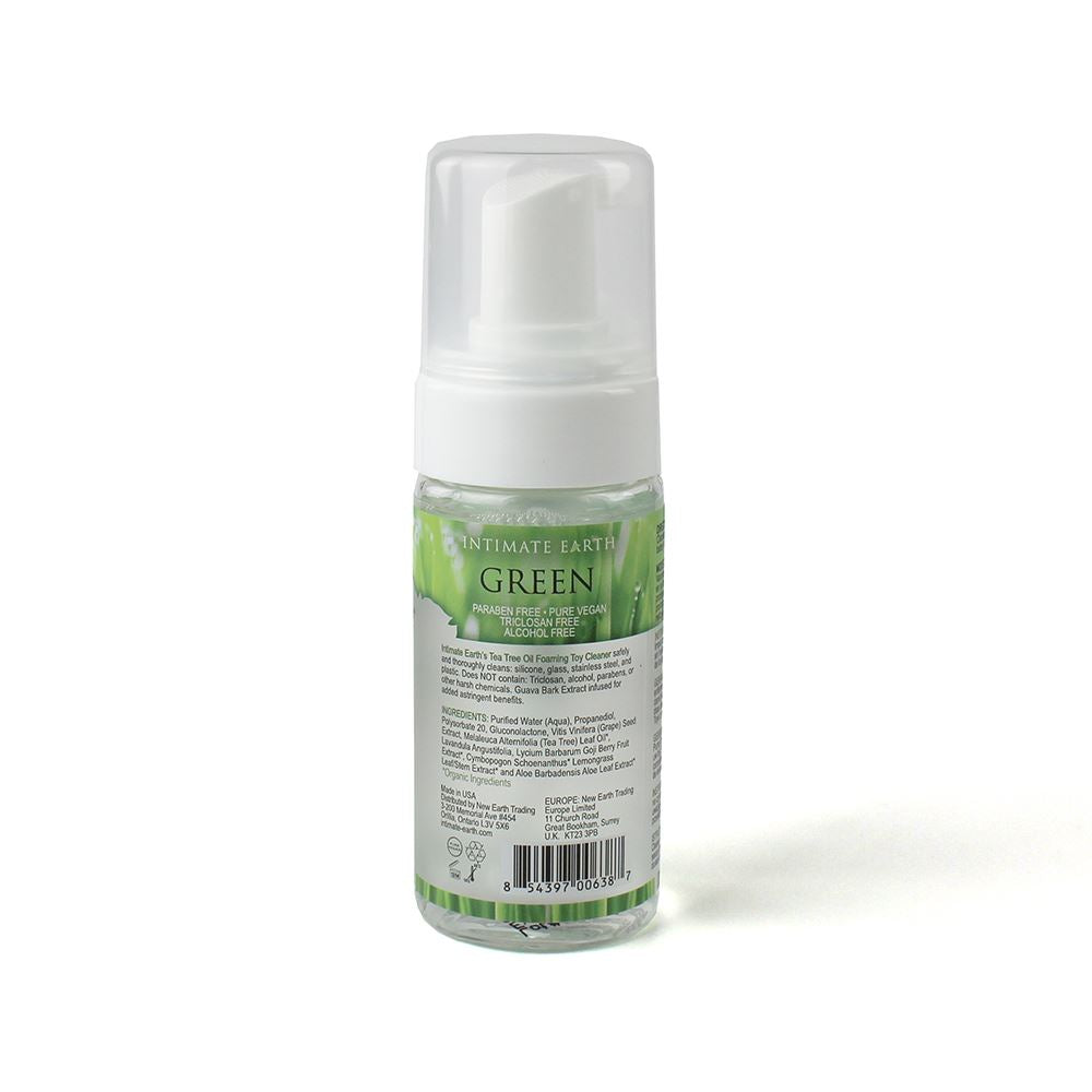 Intimate Earth Green Tea Tree Oil Foaming Toy Cleaner 3.4oz