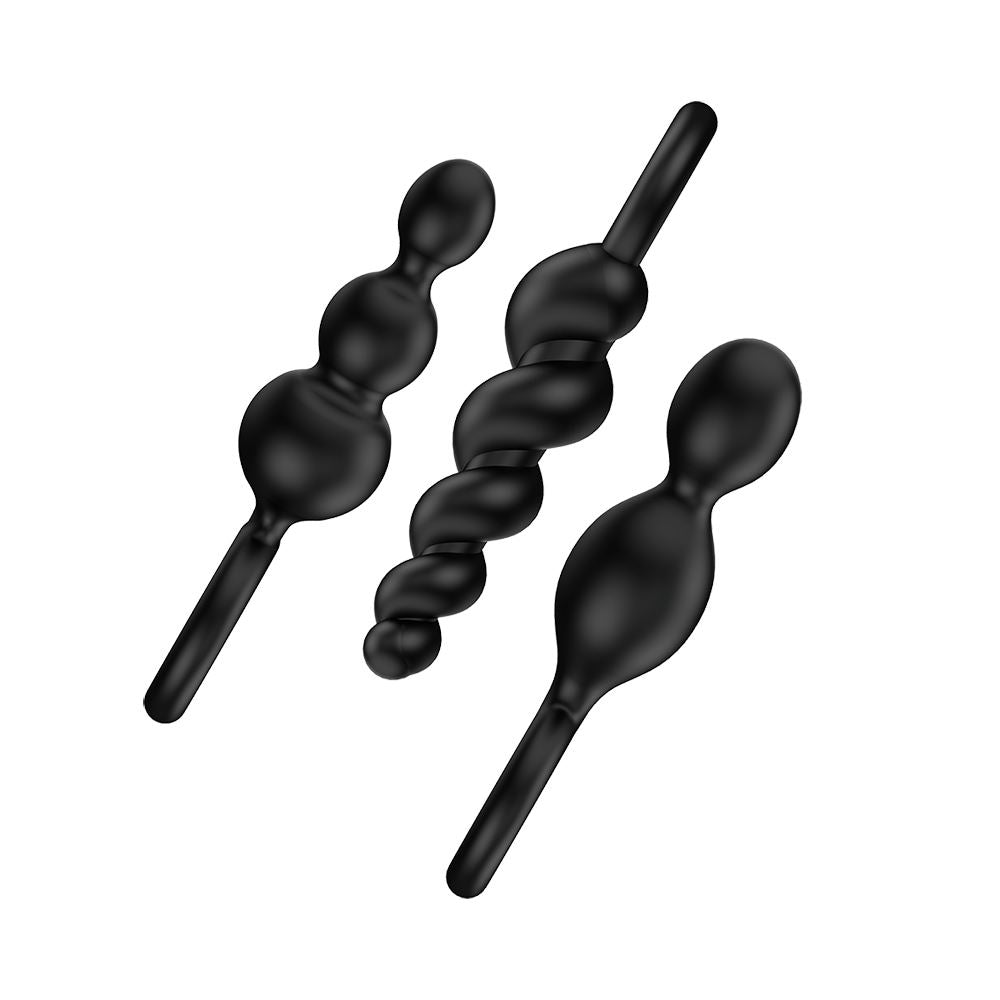 Satisfyer Plugs - Black (Booty Call - Black)