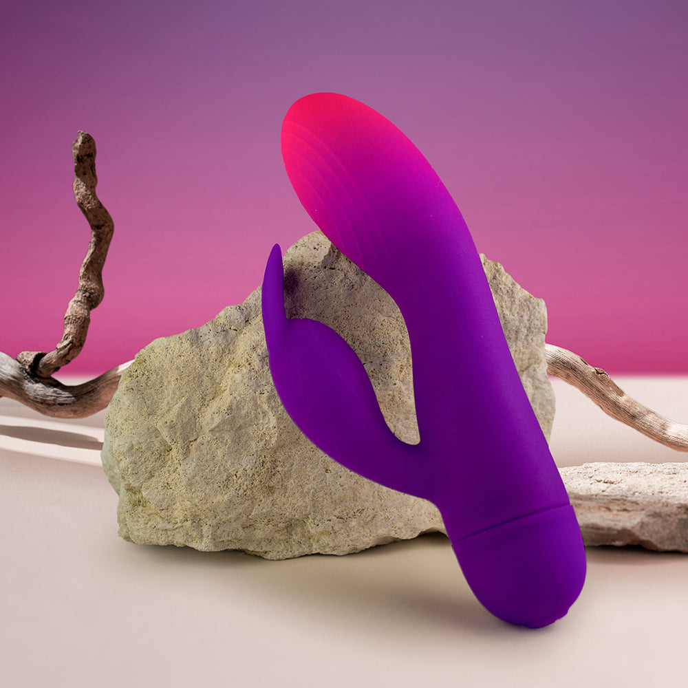 Rocks Off Glo Girl Rabbit Vibrator