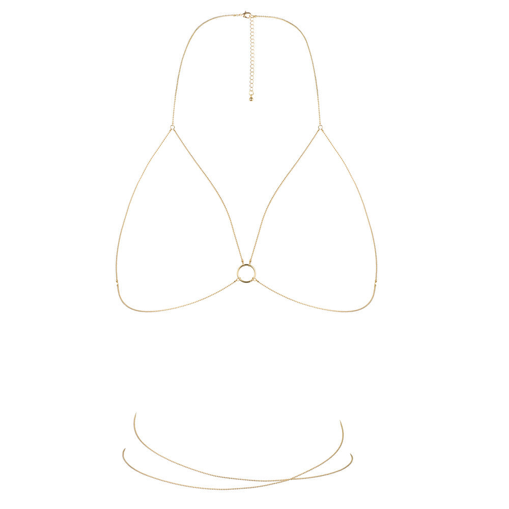 Bijoux Indiscrets Gold Body Chains Lingerie Jewellery for Women