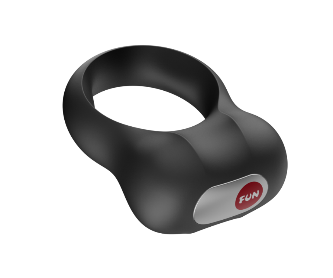 Fun Factory - Steady - Cock Ring - Black - LR44 Battery