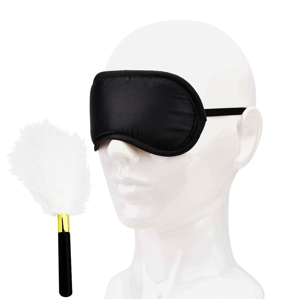 Bound to Play. Eye Mask Feather Tickler Play Kit