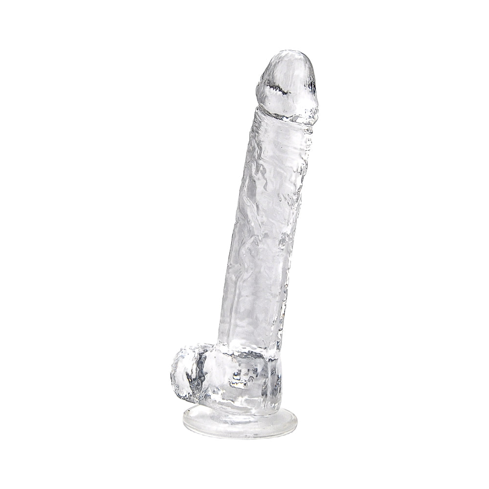 Loving Joy 11 Inch Dildo Balls Clear