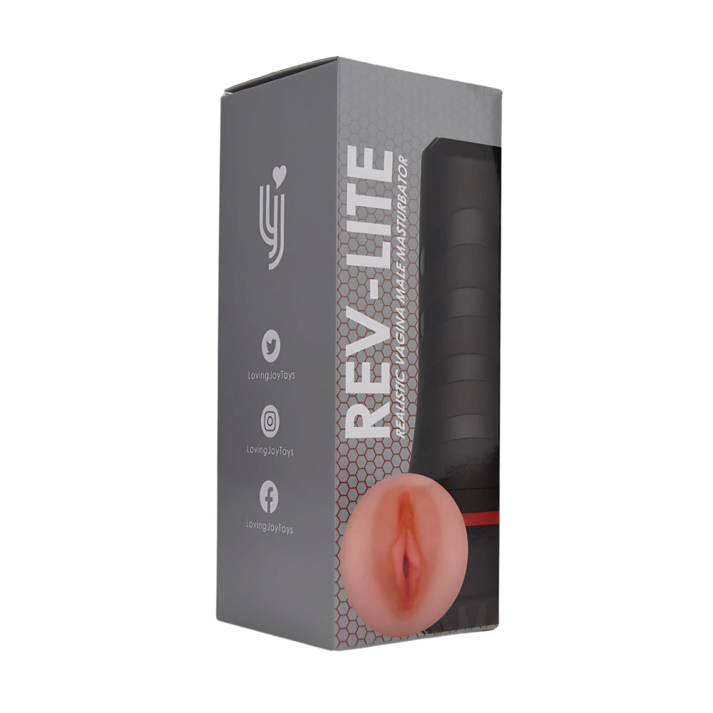 Rev-Lite Realistic Vagina Male Masturbator
