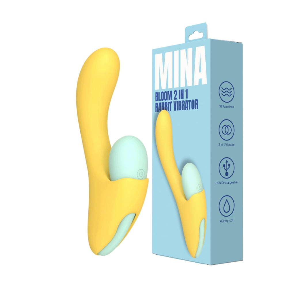 Mina Bloom 2 in 1 Rabbit Vibrator