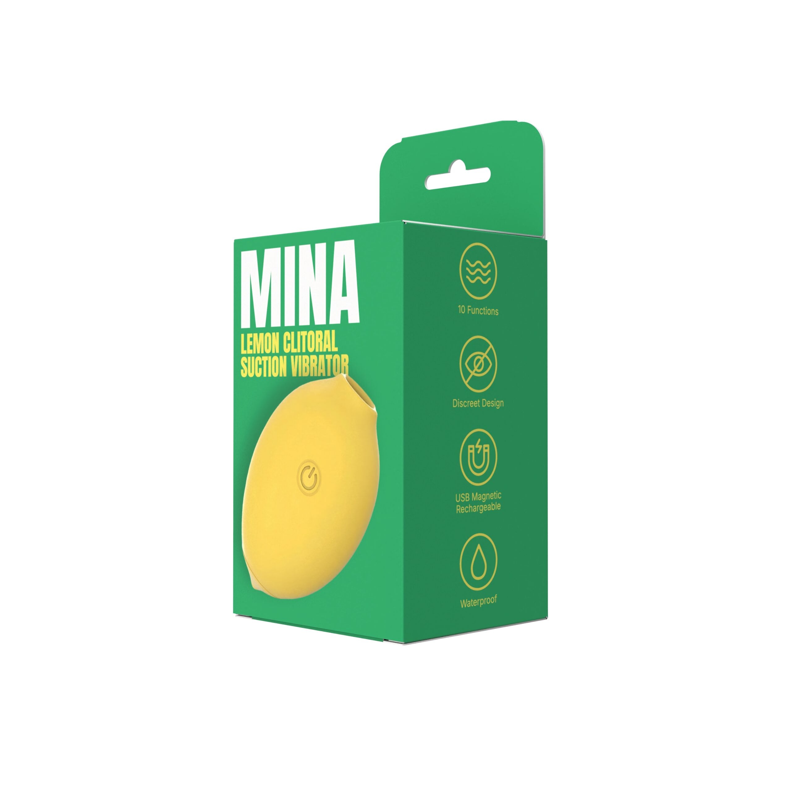 Mina Lemon Clitoral Suction Vibrator