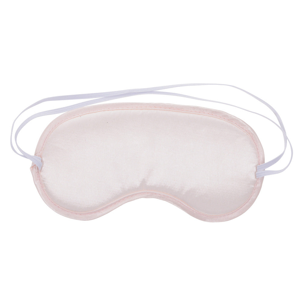 Peaches n CreaMe Satin Blindfold Pink – Soft Padded Mask