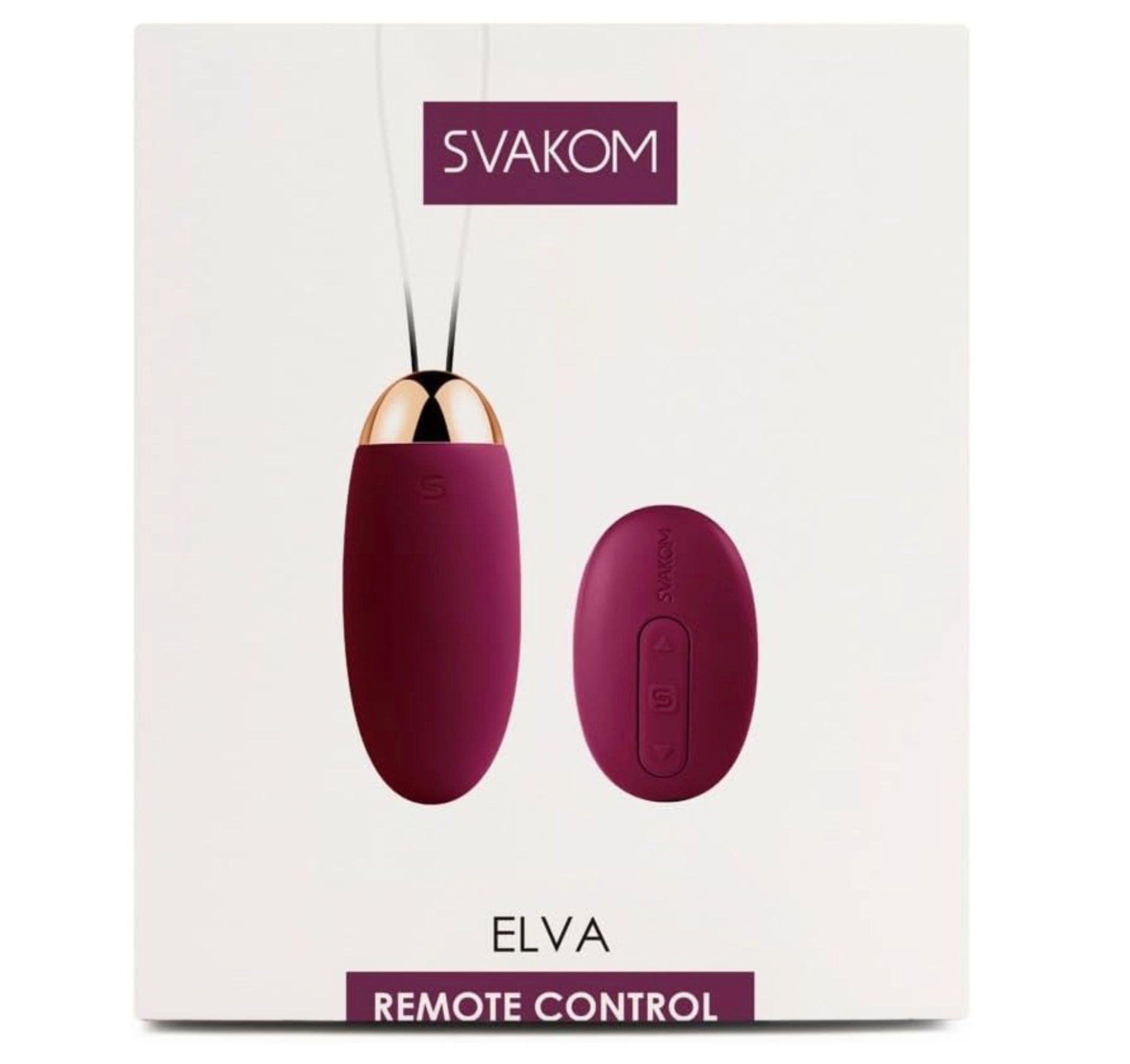 Svakom Elva Remote Control Vibrating Bullet - Violet