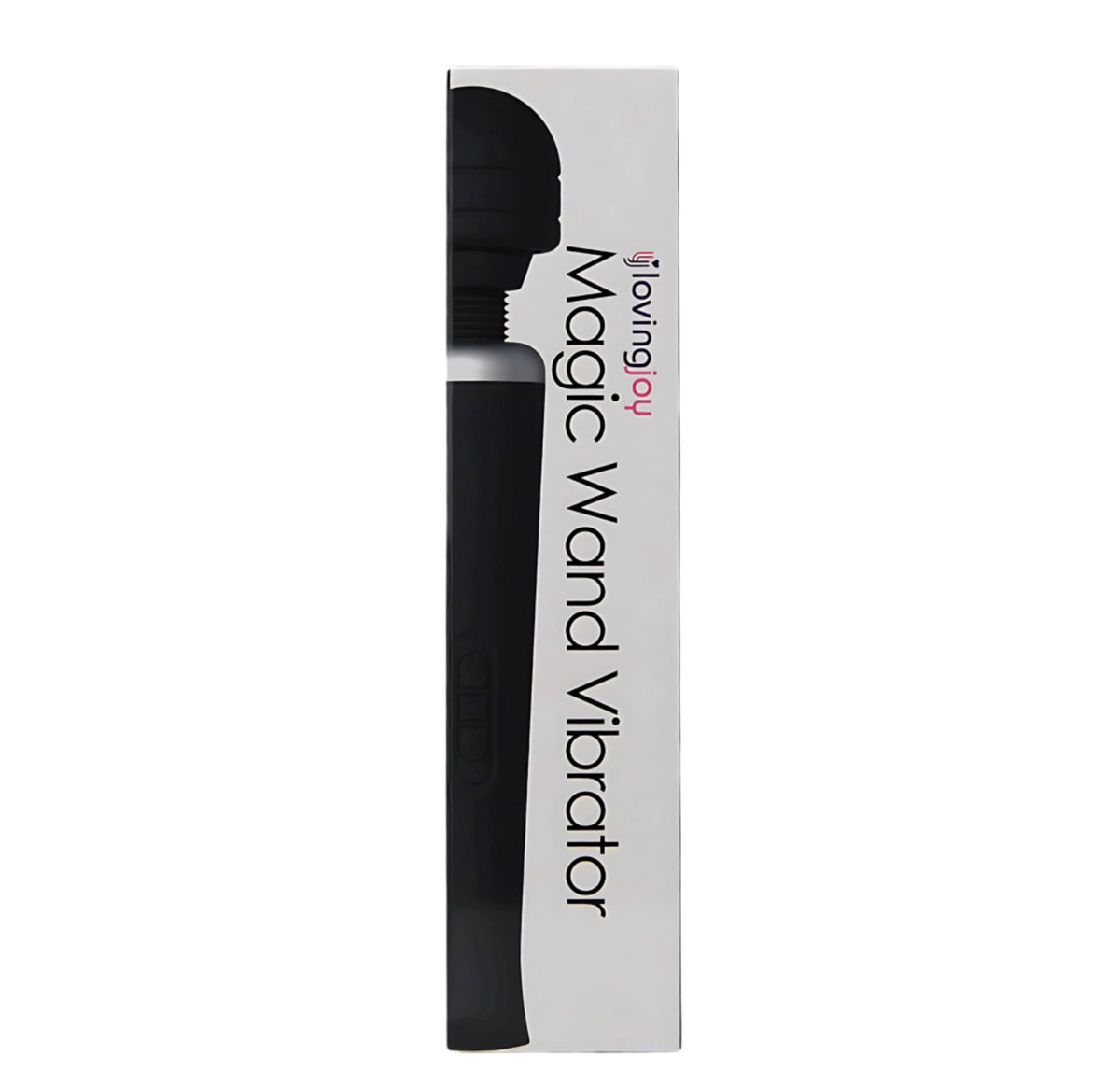 Loving Joy Rechargeable Magic Wand Vibrator Black