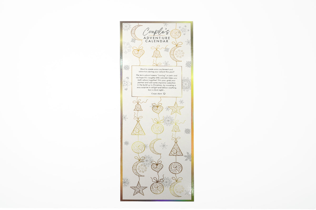 The Couple's Advent-ure Scratch Calendar