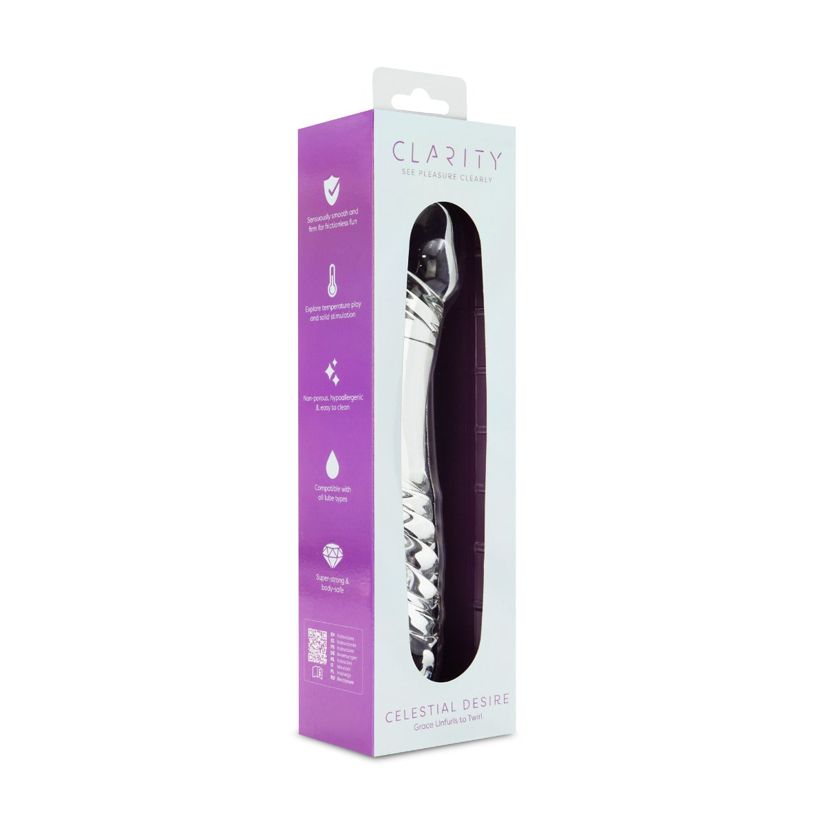 Clarity - Glass Dildo - Celestial Desire