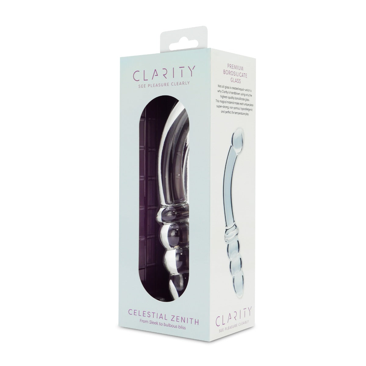 Clarity - Glass Dildo - Celestial Zenith
