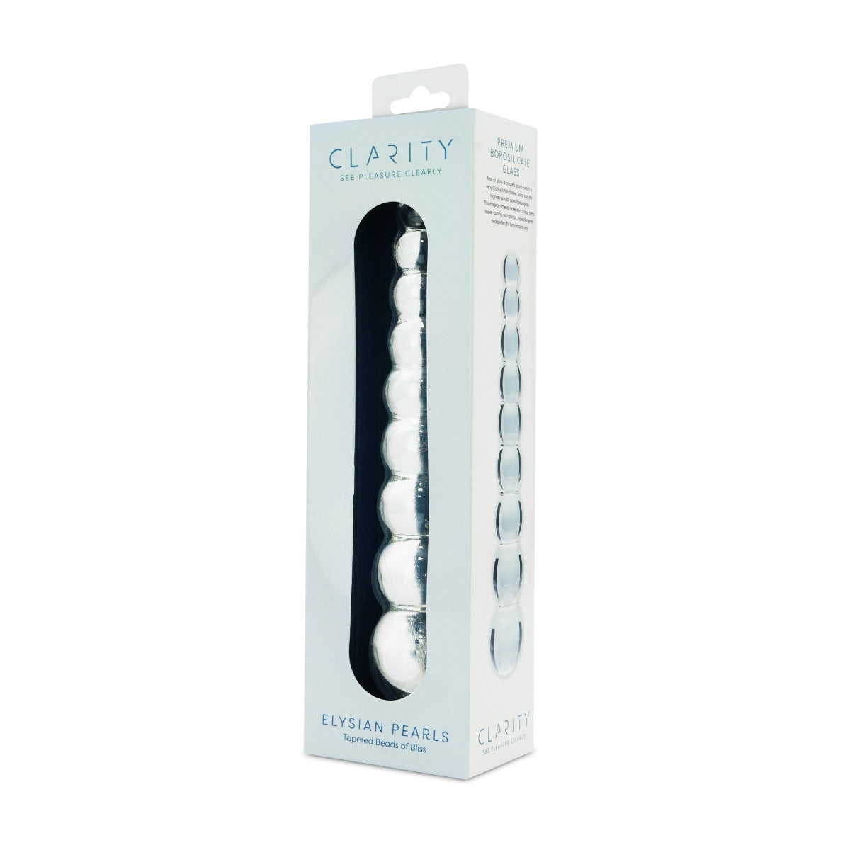Clarity - Glass Dildo - Elysian Pearls