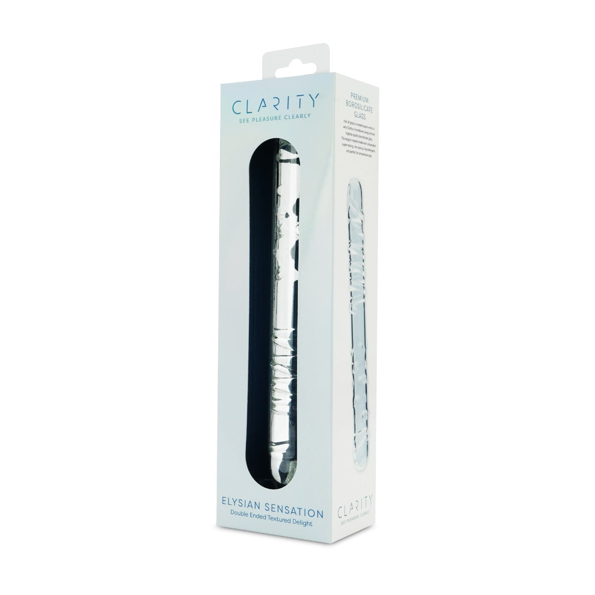 Clarity - Glass Dildo - Elysian Sensation