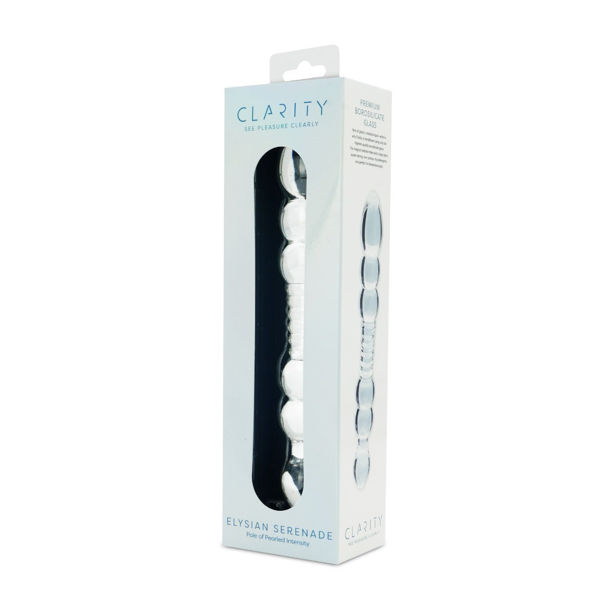 Clarity - Glass Dildo - Elysian Serenade