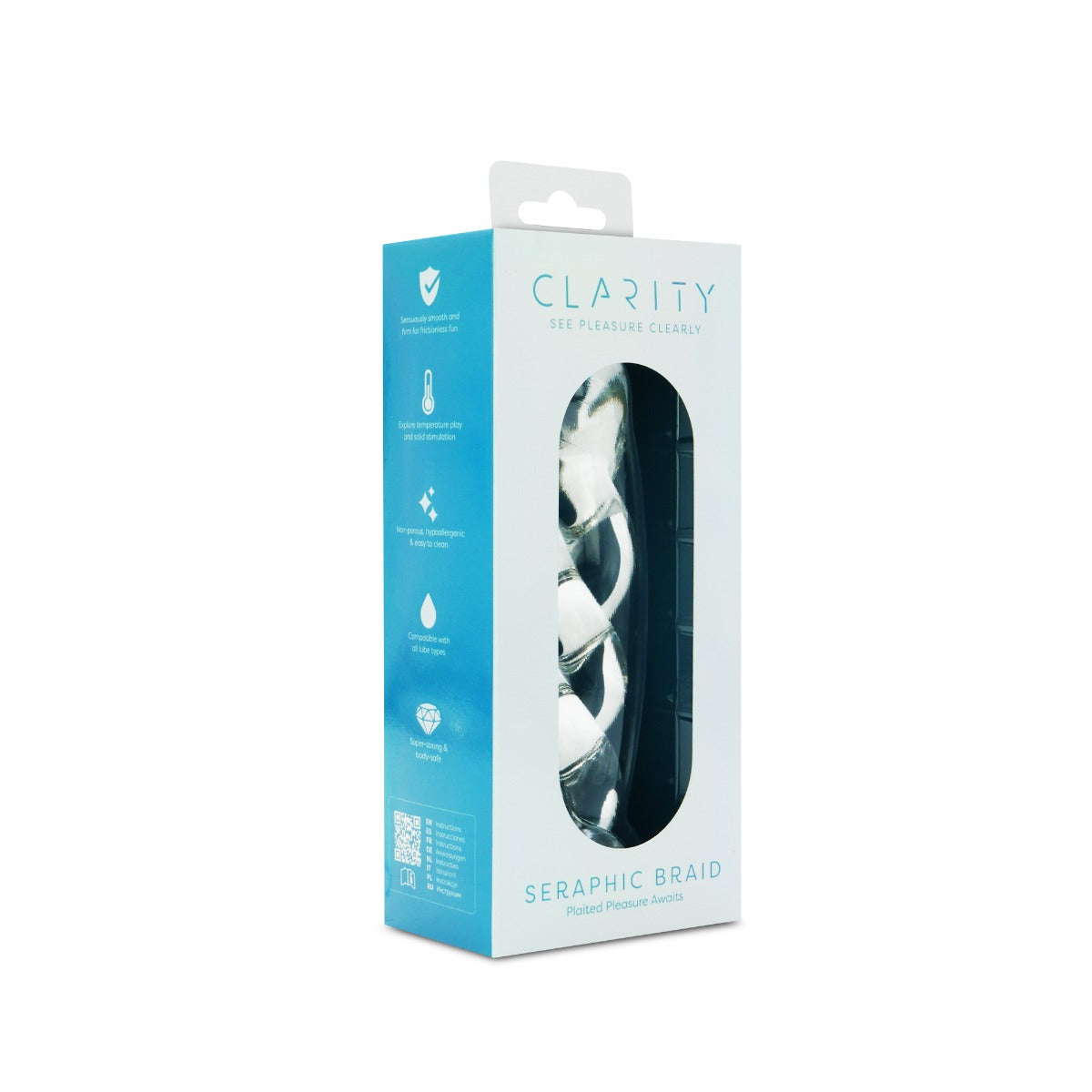 Clarity - Glass Dildo - Seraphic Braid