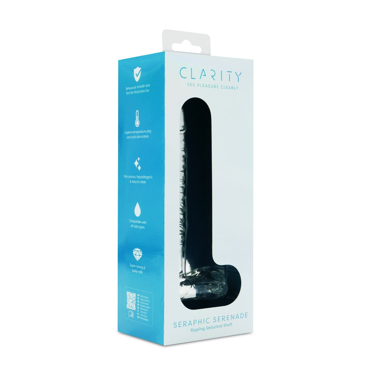 Clarity - Glass Dildo - Seraphic Serenade