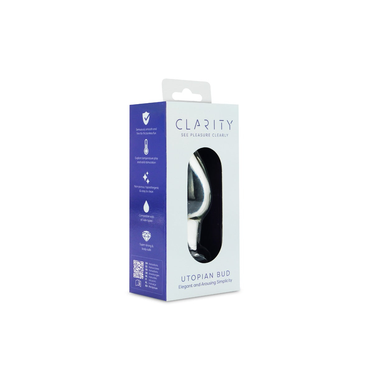 Clarity - Glass Dildo - Utopian Bud