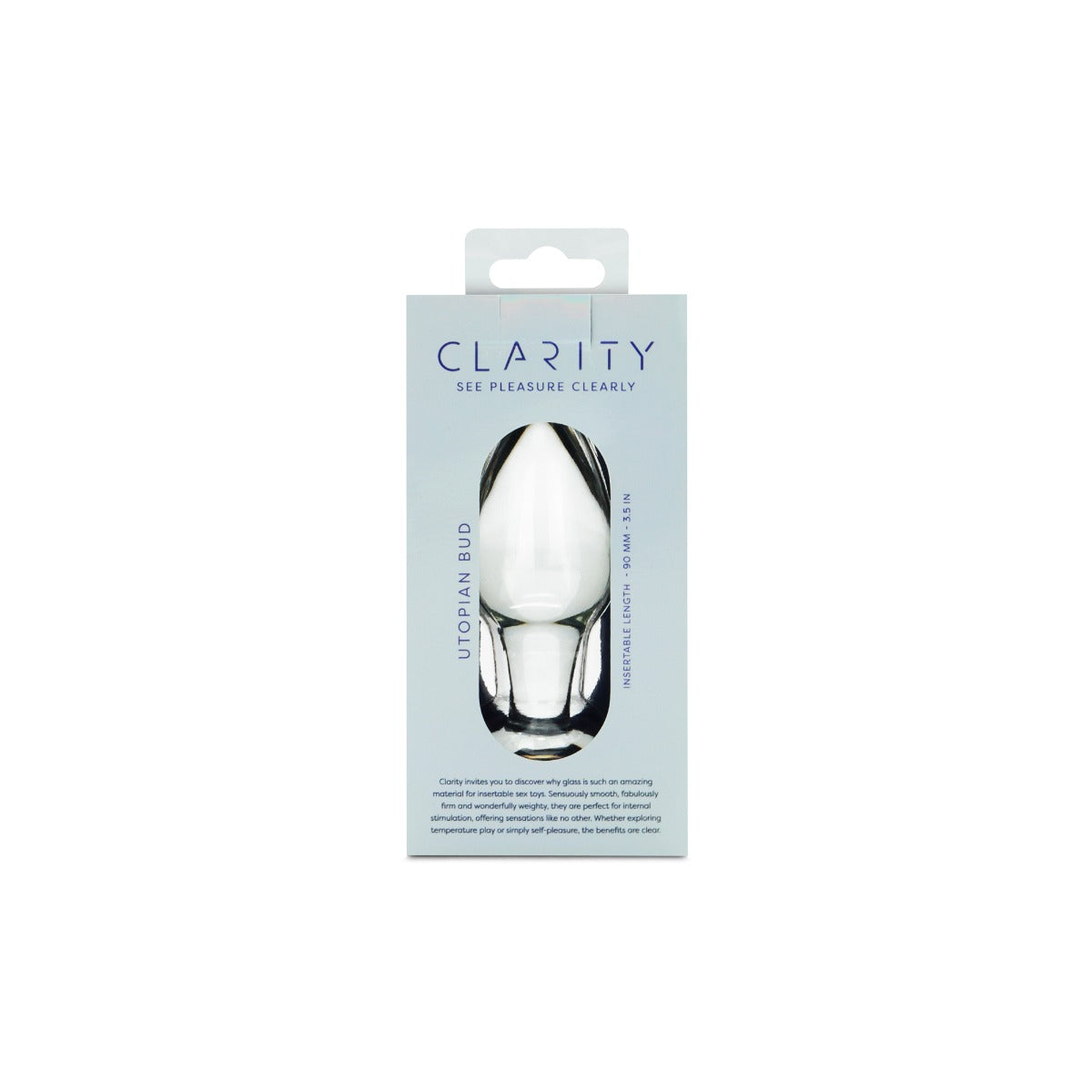 Clarity - Glass Dildo - Utopian Bud