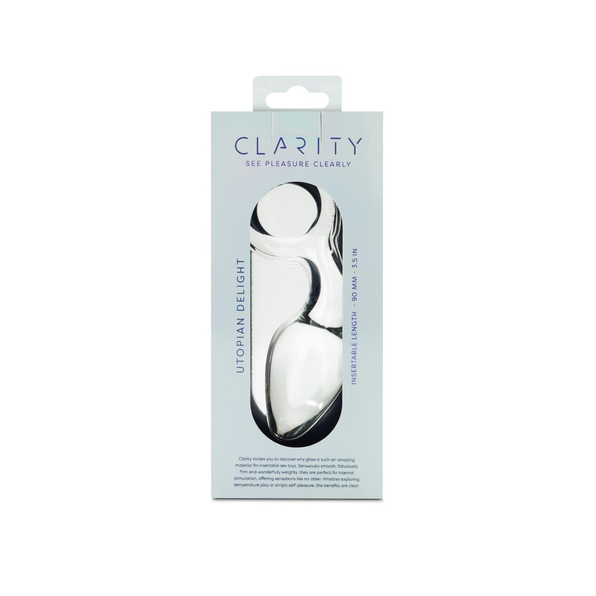 Clarity - Glass Dildo - Utopian Delight