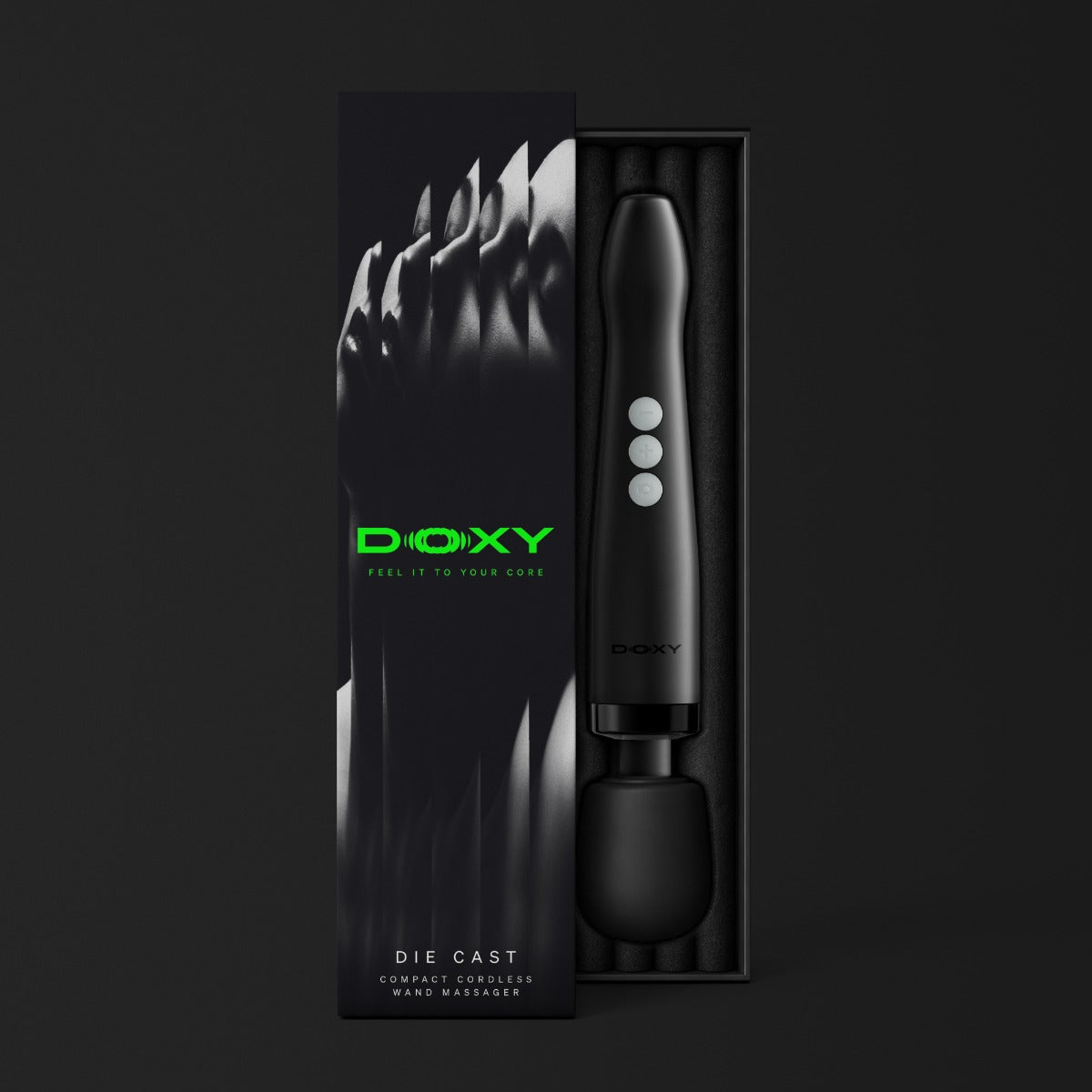 Doxy 2.0 - Die Cast Compact Cordless - Medium-Size Metal - Matte Black