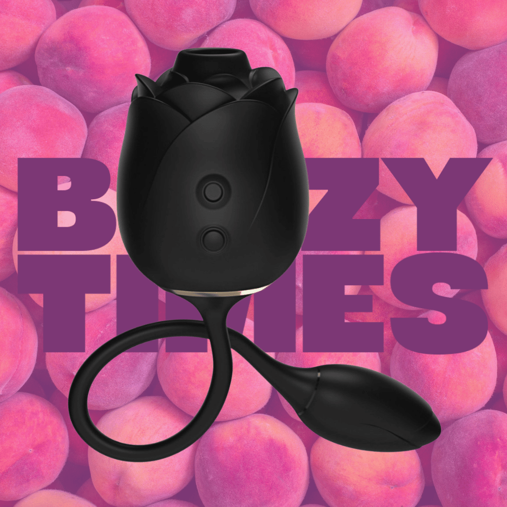Fifty Shades of Grey Dark Blushing Rose - clitoral suction and vibrating egg
