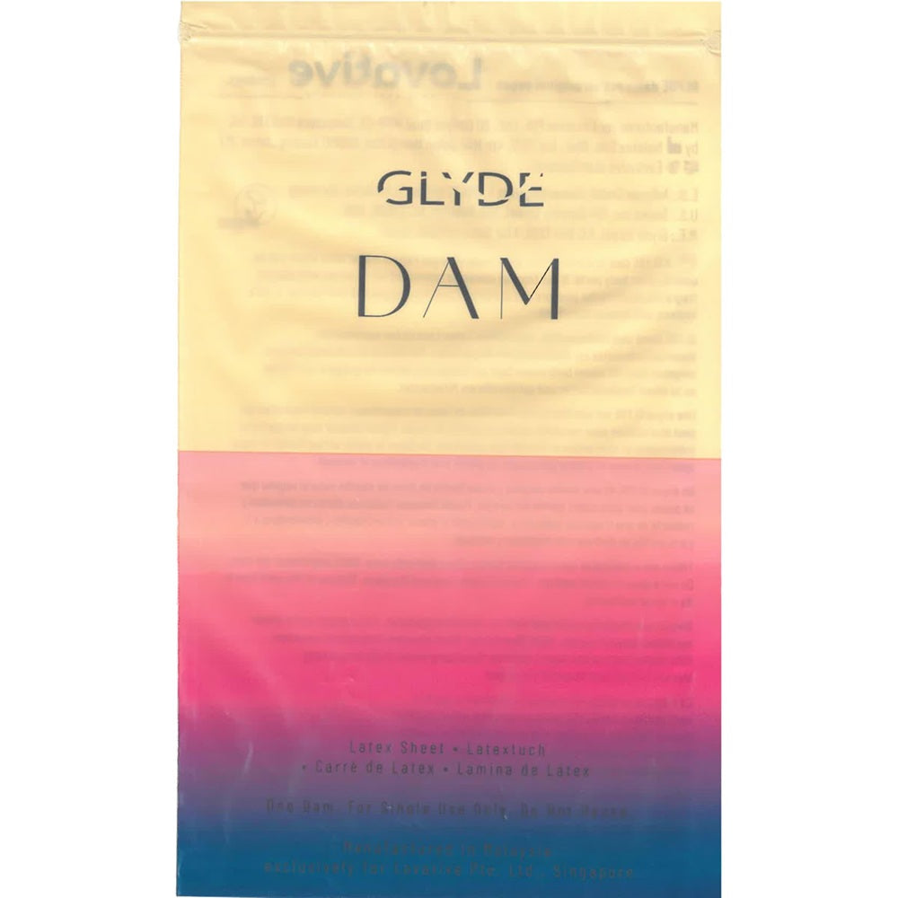 Sheer Glyde Vegan Dams Vanilla Flavour 4 Pack