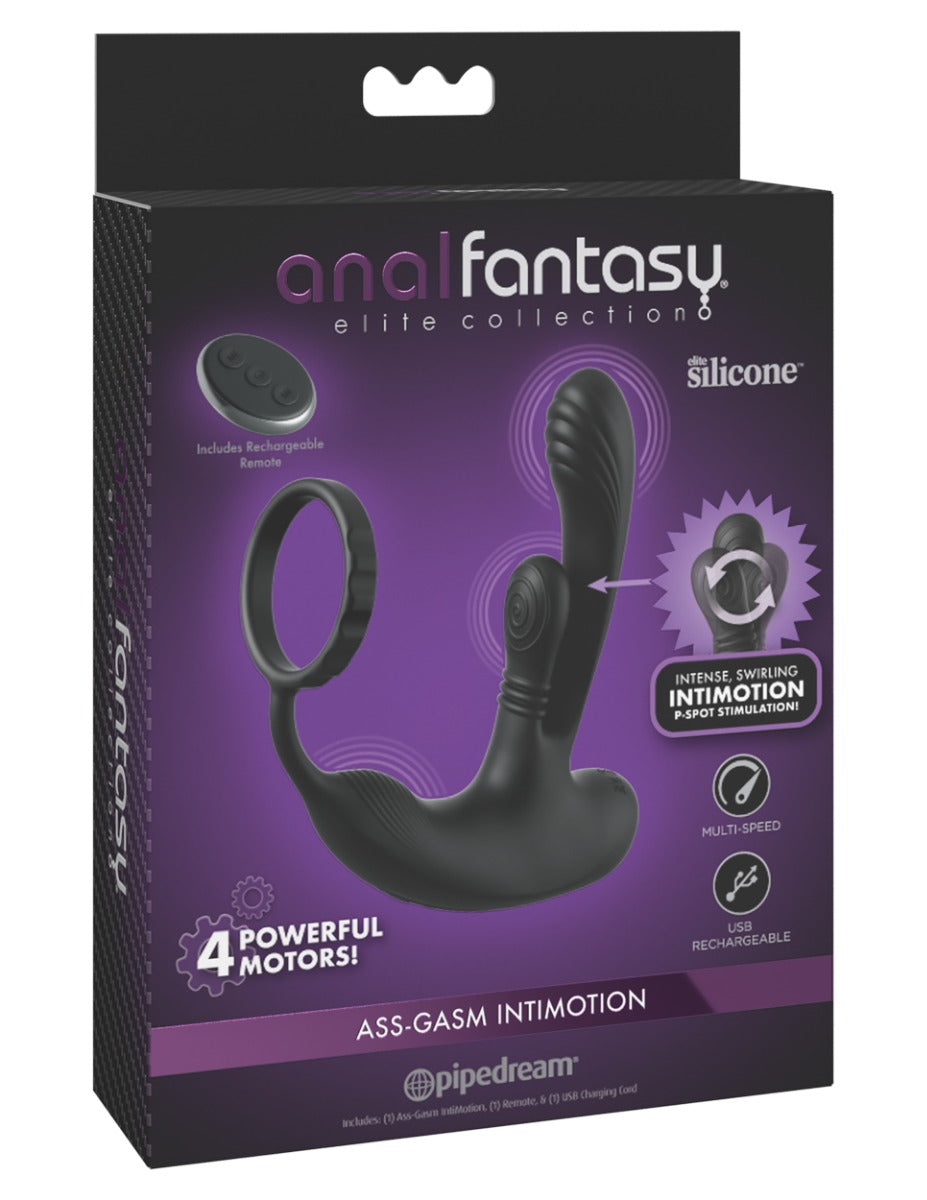 Pipedream - Anal Fantasy Elite - Ass-Gasm IntiMotion - Black