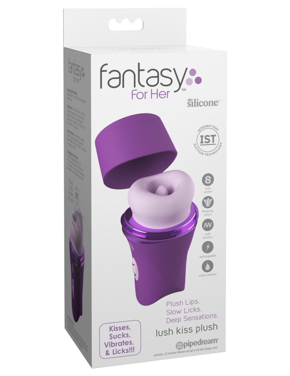 Pipedream - Fantasy For Her - Lush Kiss Plush - Purple