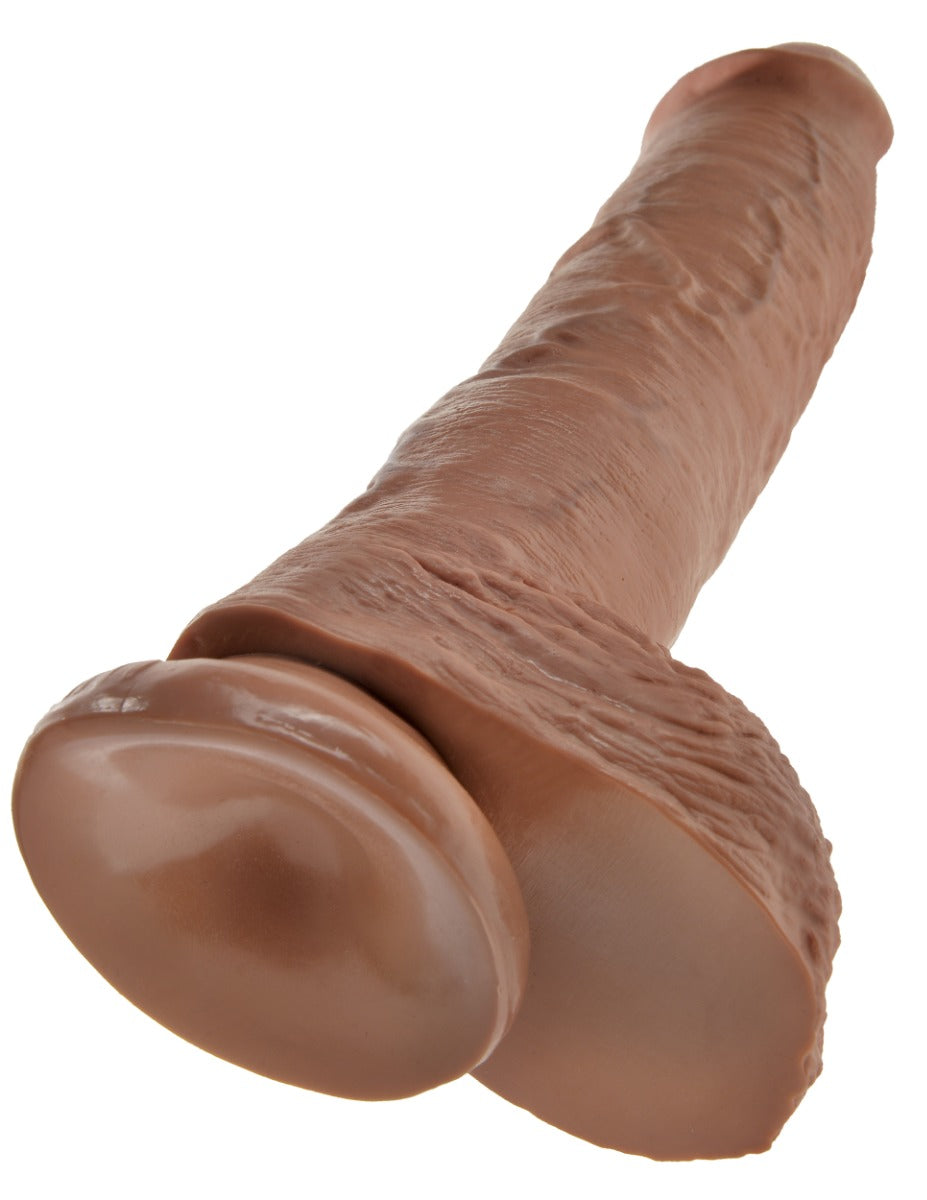 Pipedream - King Cock - 10" Cock with Balls - Tan