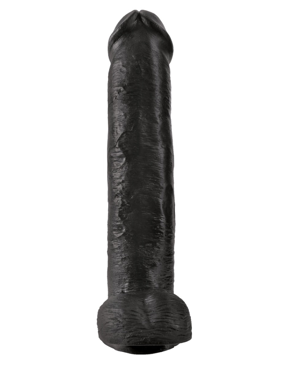 Pipedream - King Cock - 15" Cock with Balls - Black
