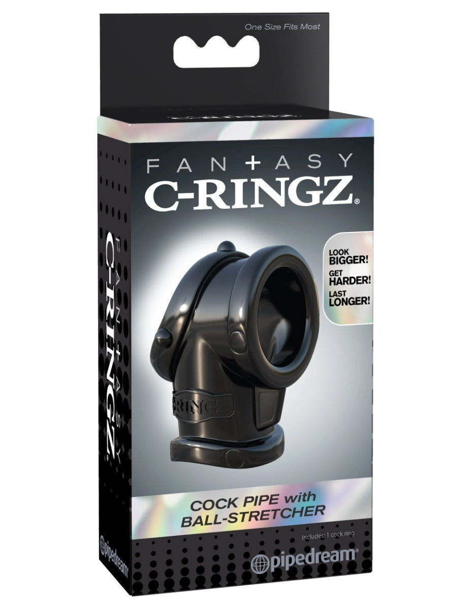 Pipedream - Fantasy C-Ringz - Cock Pipe With Ball-Stretcher