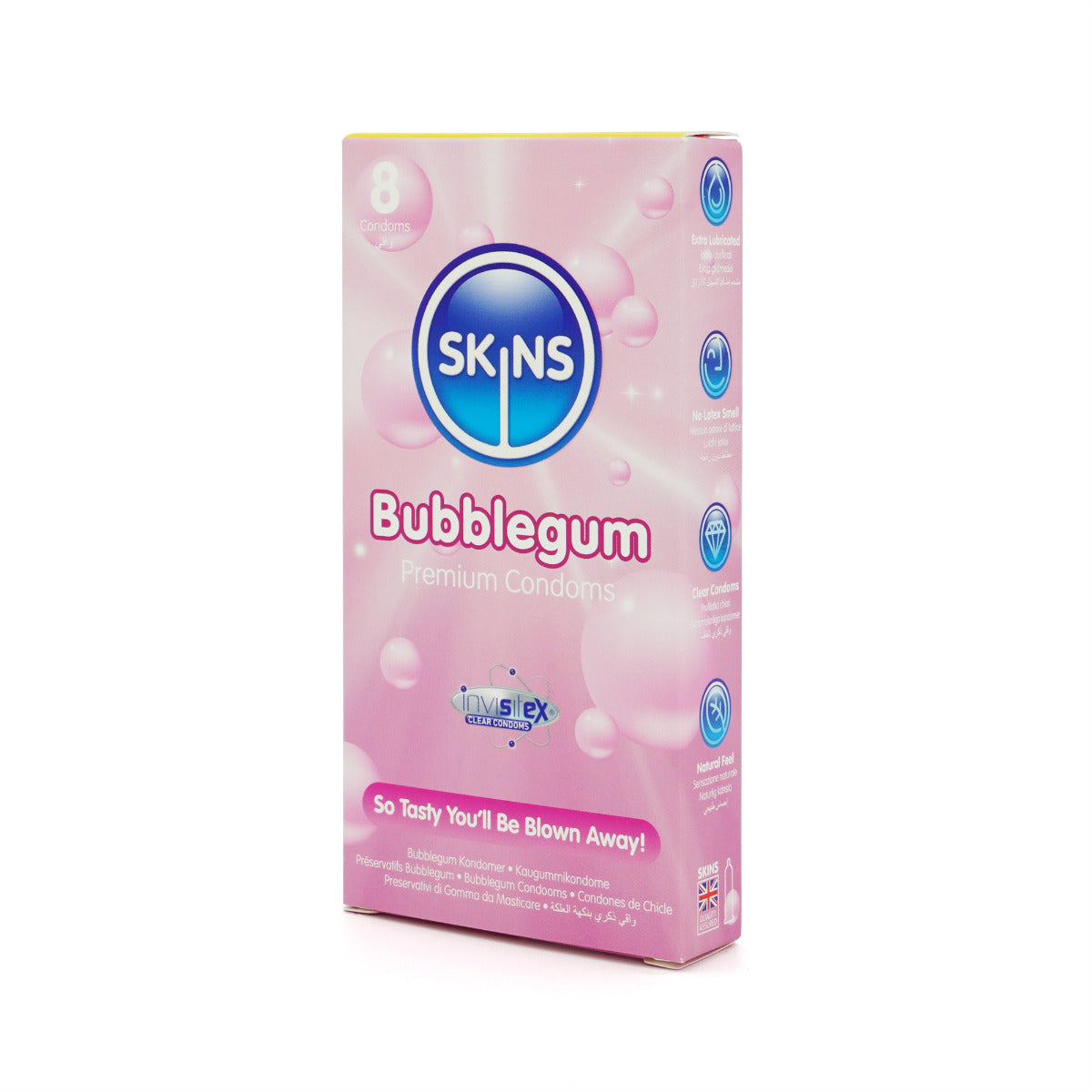 Skins Condoms Bubblegum 8 Pack