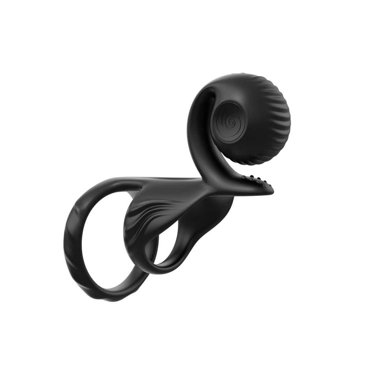 SVibe Snail JOVI Couples Ring - Black