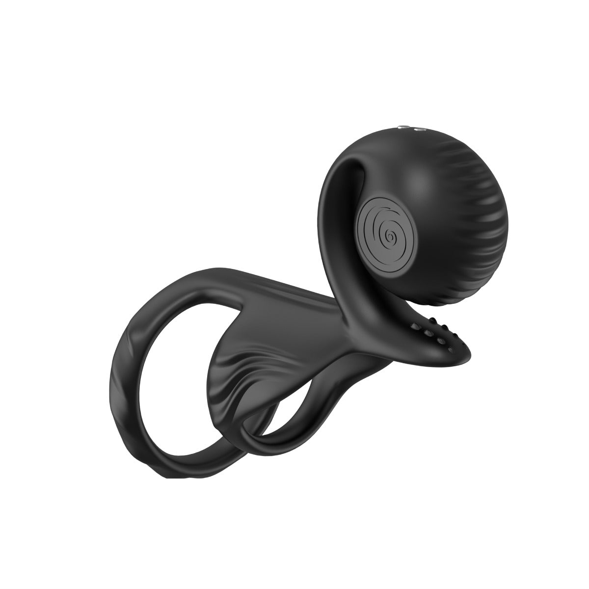SVibe Snail JOVI Couples Ring - Black