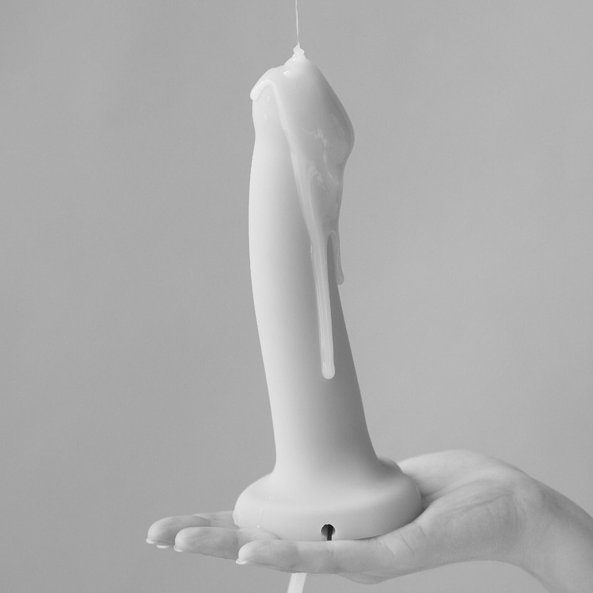 Strap On Me - Squirting Cum Dildo Semi-Realiste Vanilla - L